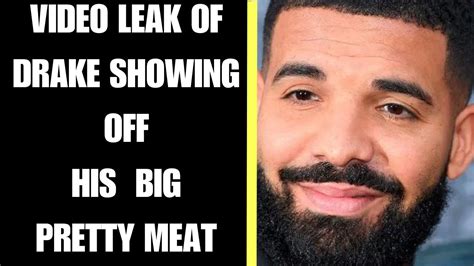 drake leaked meat video|drake flashing his meat video.